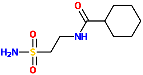 MC085194 N-(2-Sulfamoylethyl)cyclohexanecarboxamide